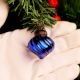 25 Pieces Blue Tiny Christmas Ornaments